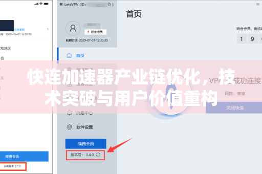 快连加速器产业链优化，技术突破与用户价值重构