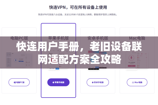 快连用户手册，老旧设备联网适配方案全攻略